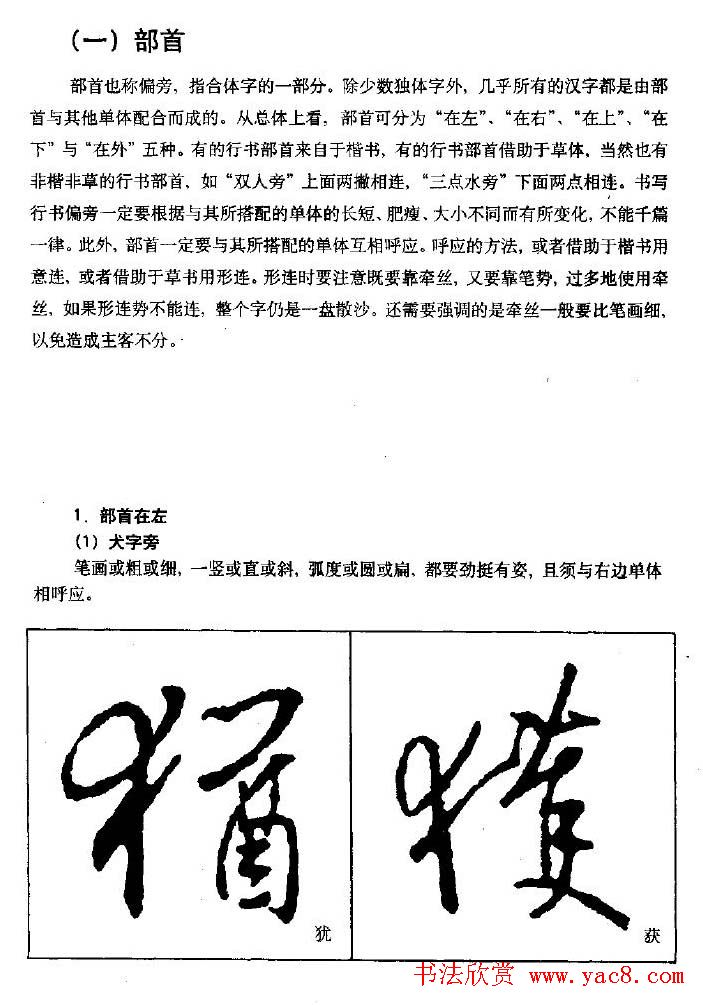 行书字帖下载《王羲之行书技法》