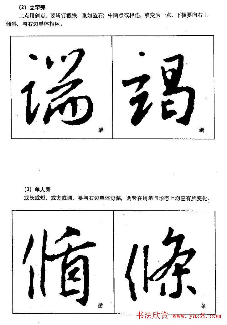 行书字帖下载《王羲之行书技法》