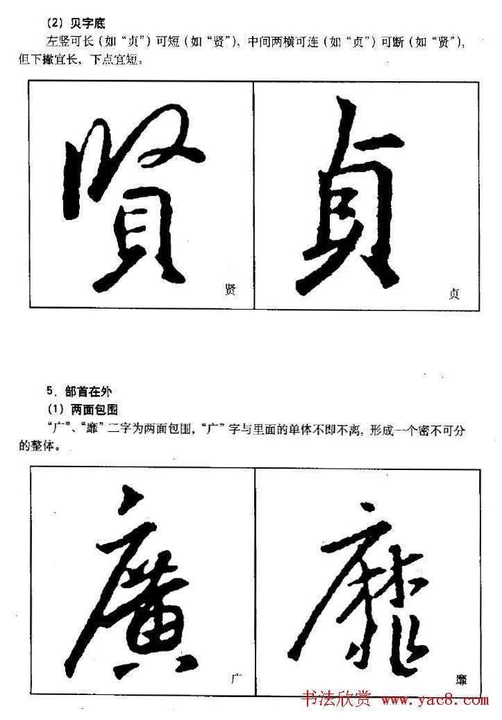 行书字帖下载《王羲之行书技法》