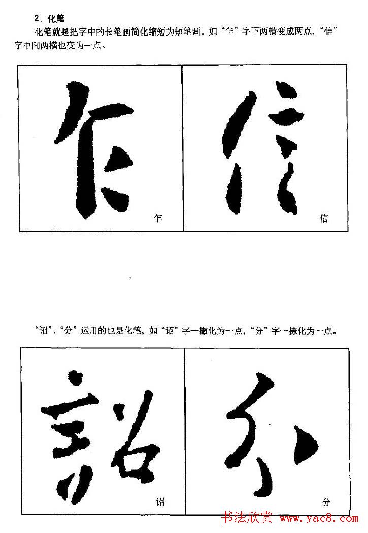 行书字帖下载《王羲之行书技法》