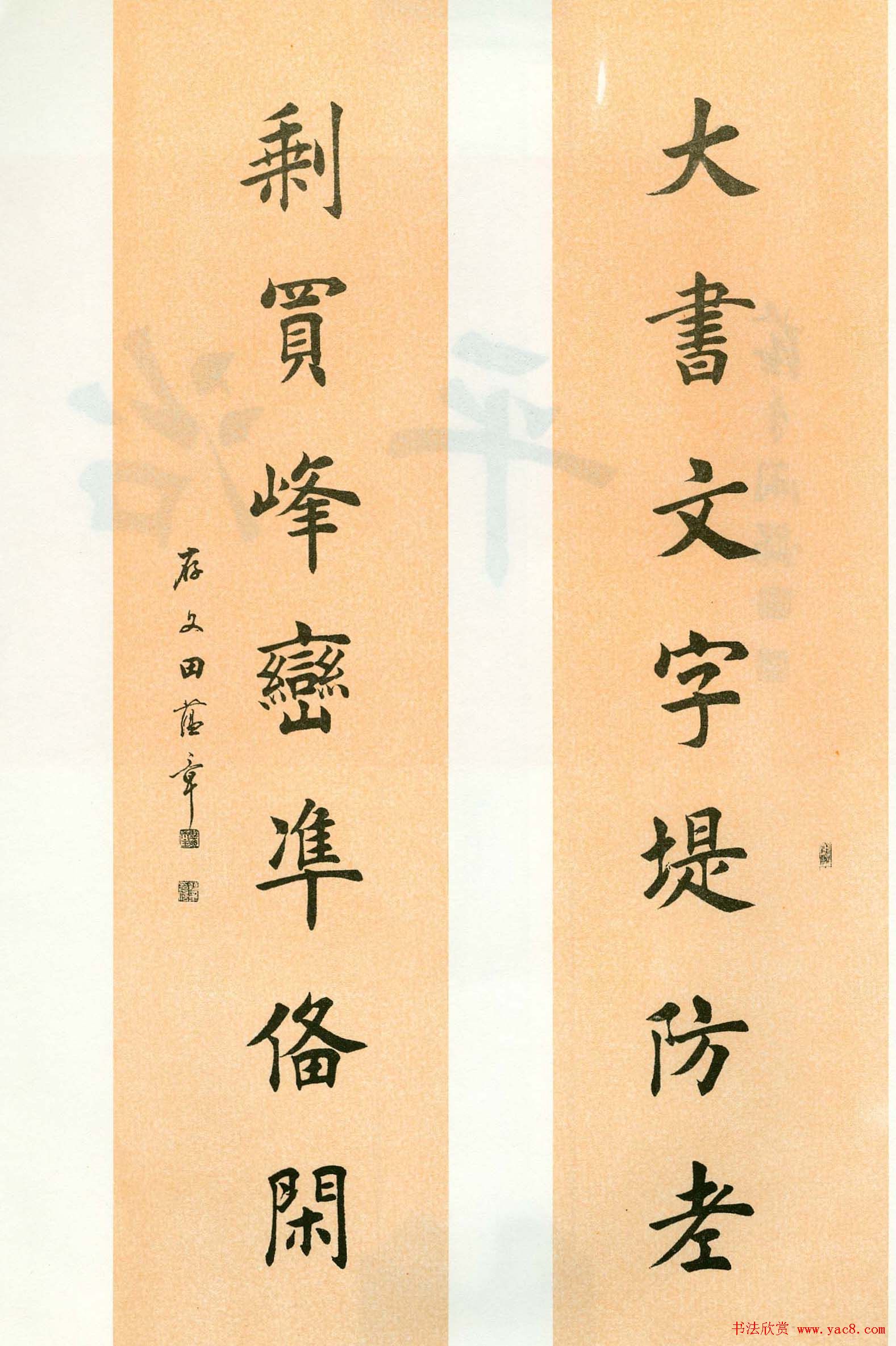 书法图书欣赏《田蕴章墨迹选》大图