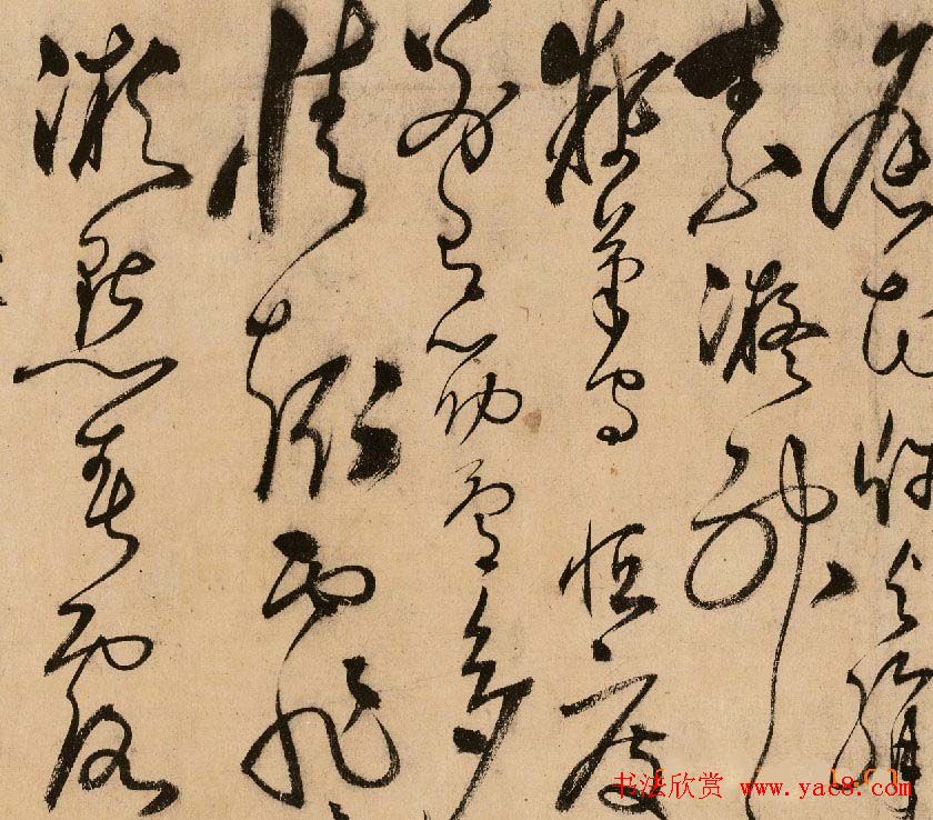 张弼草书长卷《怀素上人草书歌》