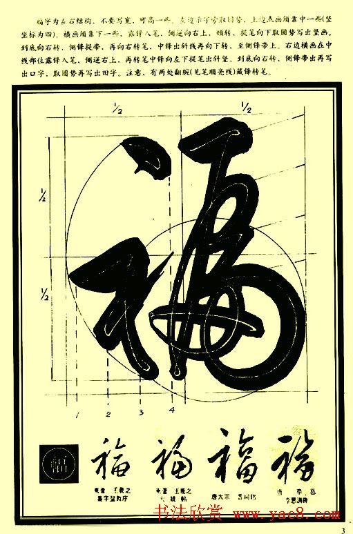 字帖图片《行草笔法解析》