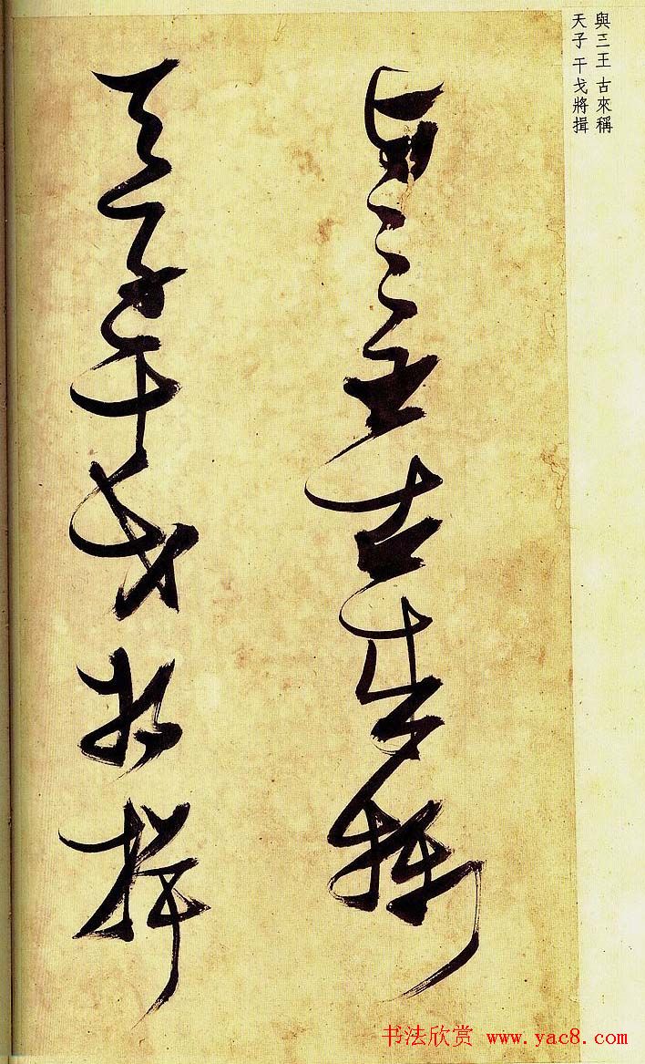 《明张瑞图草书偶然作》册页欣赏