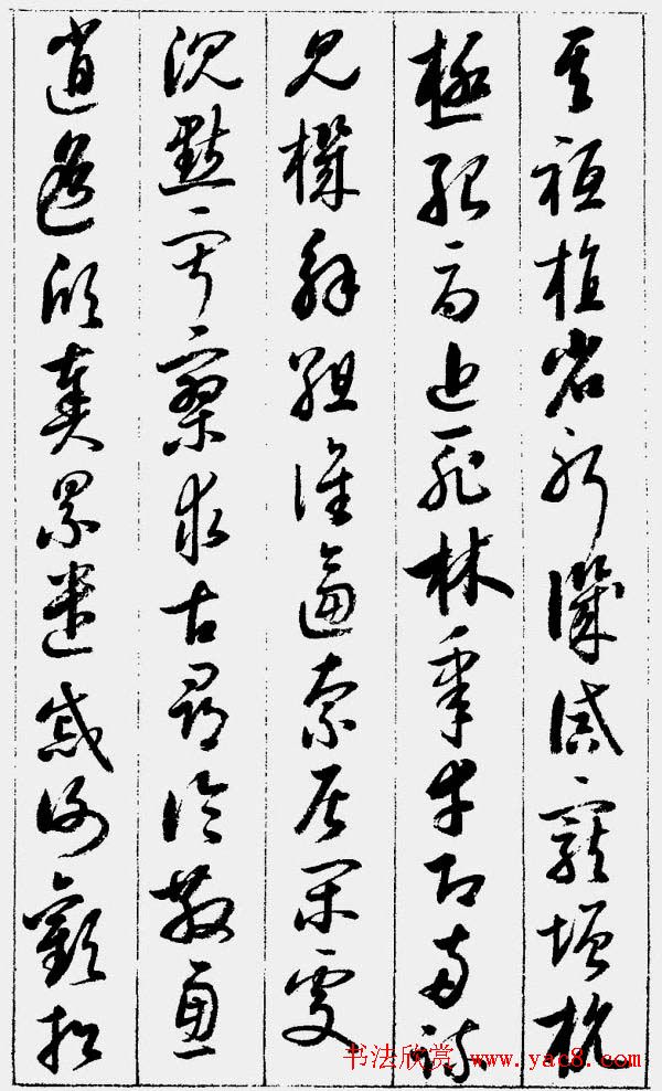 启功字帖《草书千字文》