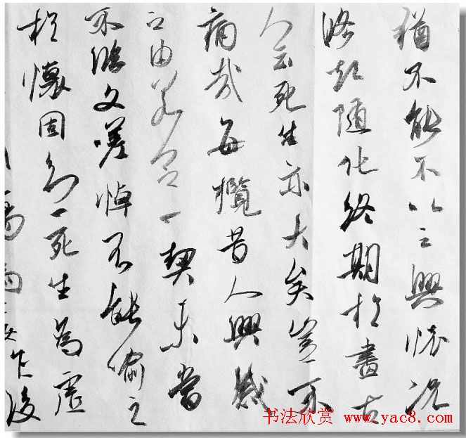 陈海良书法作品欣赏《兰亭序》