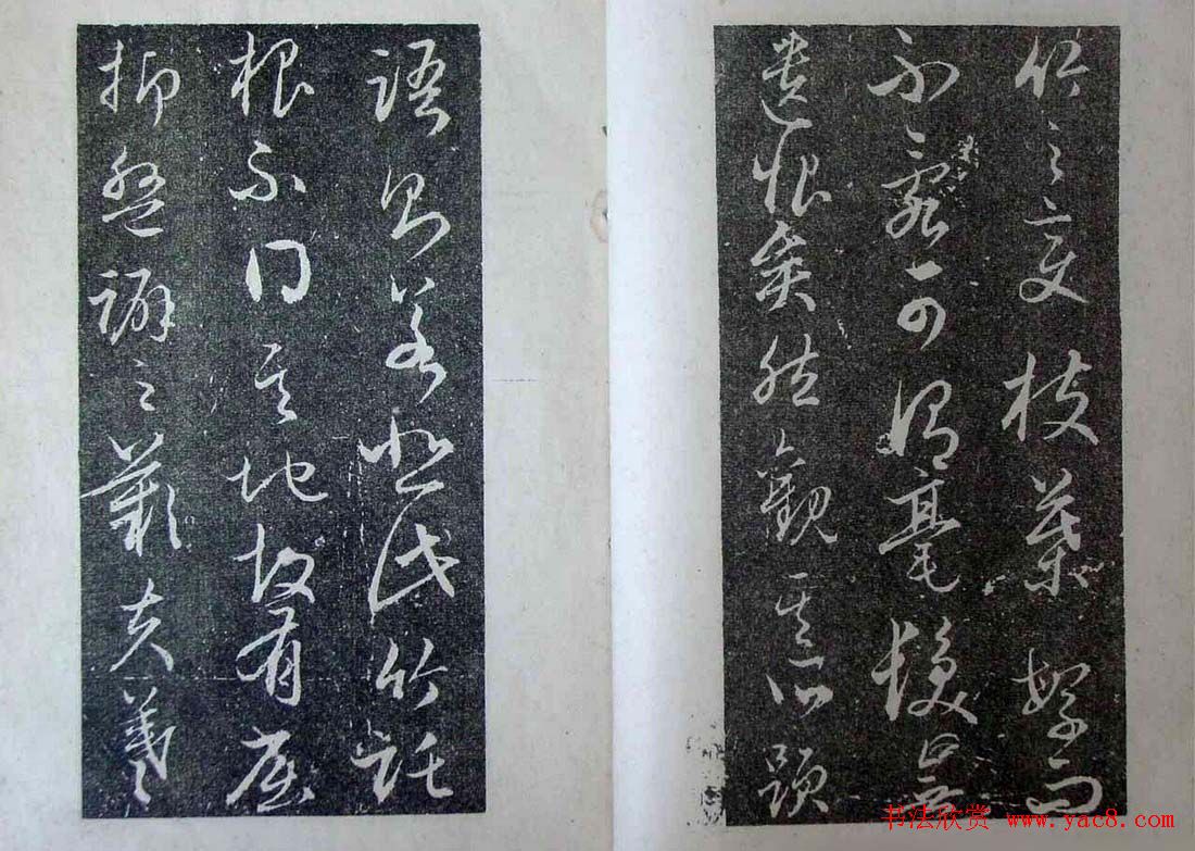 赵孟頫字帖《明拓赵松雪野竹图行书帖》