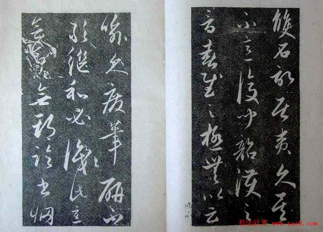赵孟頫字帖《明拓赵松雪野竹图行书帖》