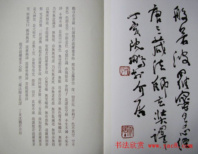 沈鹏书法长卷草书《心经》欣赏