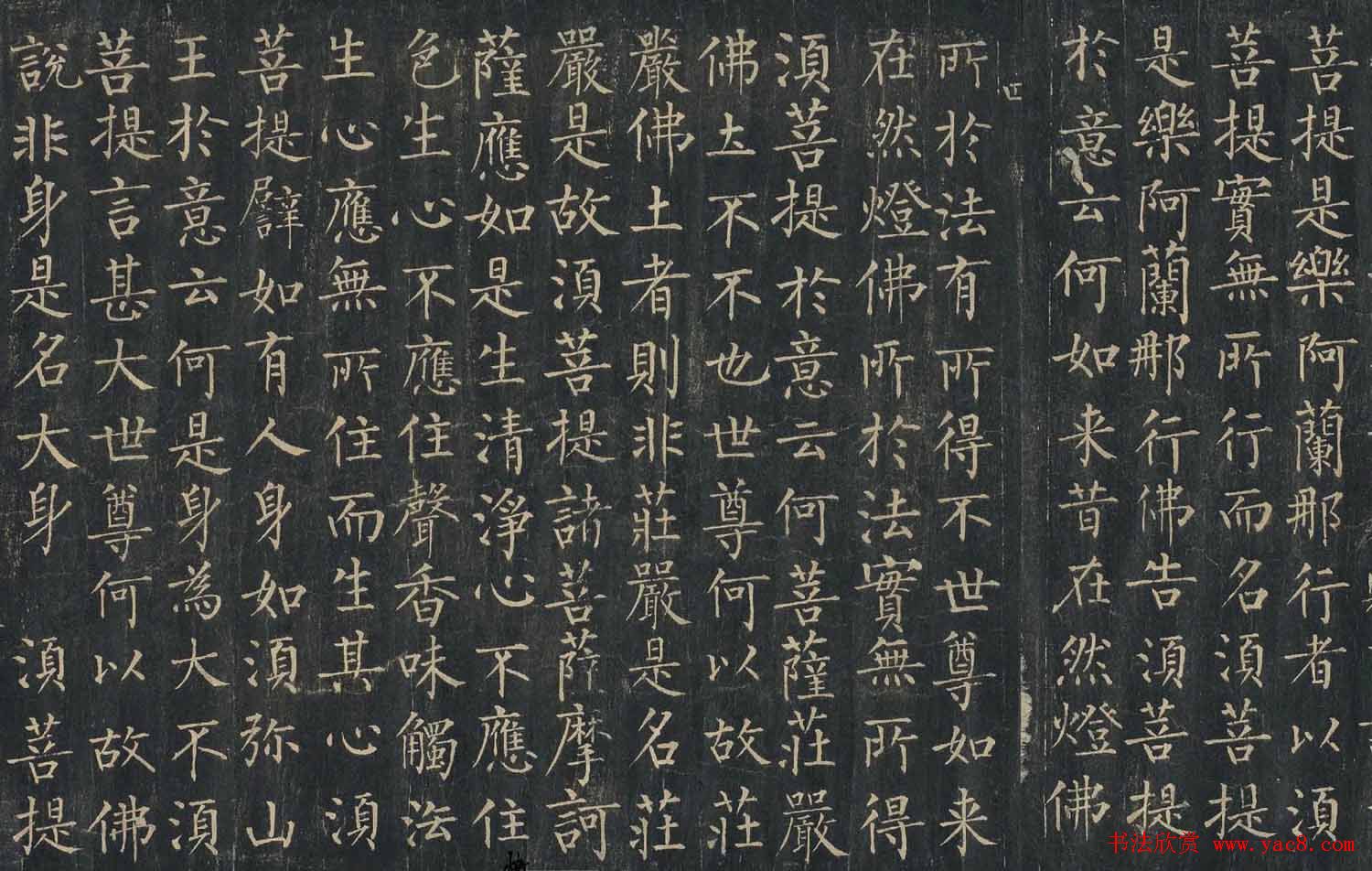 柳公權楷書金剛般若波羅蜜經