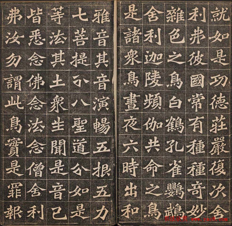 王代功书法欣赏《佛说阿弥陀经》