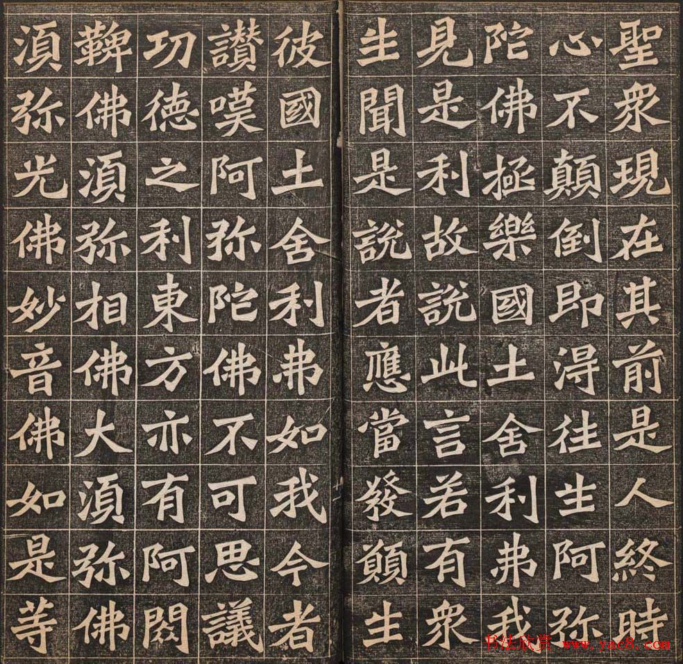 王代功书法欣赏《佛说阿弥陀经》