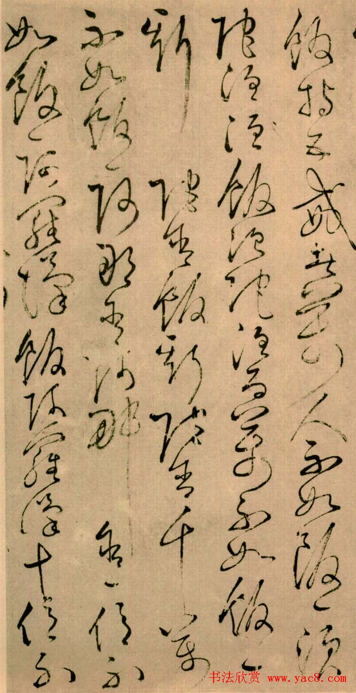 怀素草书欣赏《四十二章经》真迹 怀素草书欣赏《四十二章经》真迹