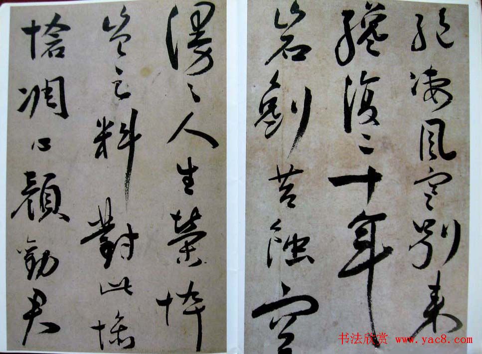 石门居士书法《明蒋美若字册》