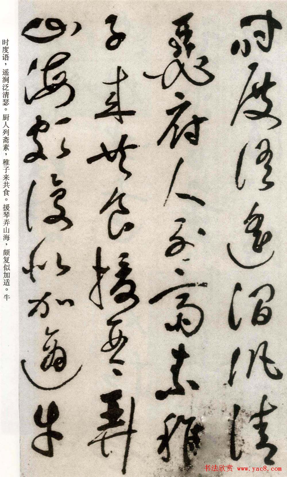 祝允明草书欣赏《自书诗卷五章》