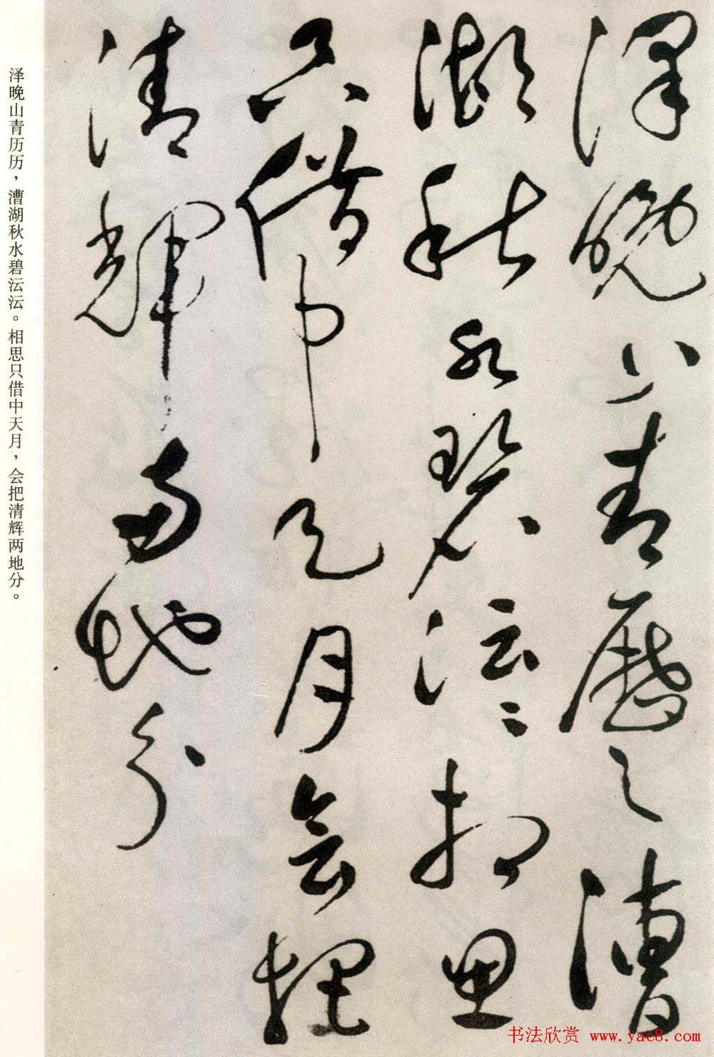 祝允明草书欣赏《自书诗卷五章》