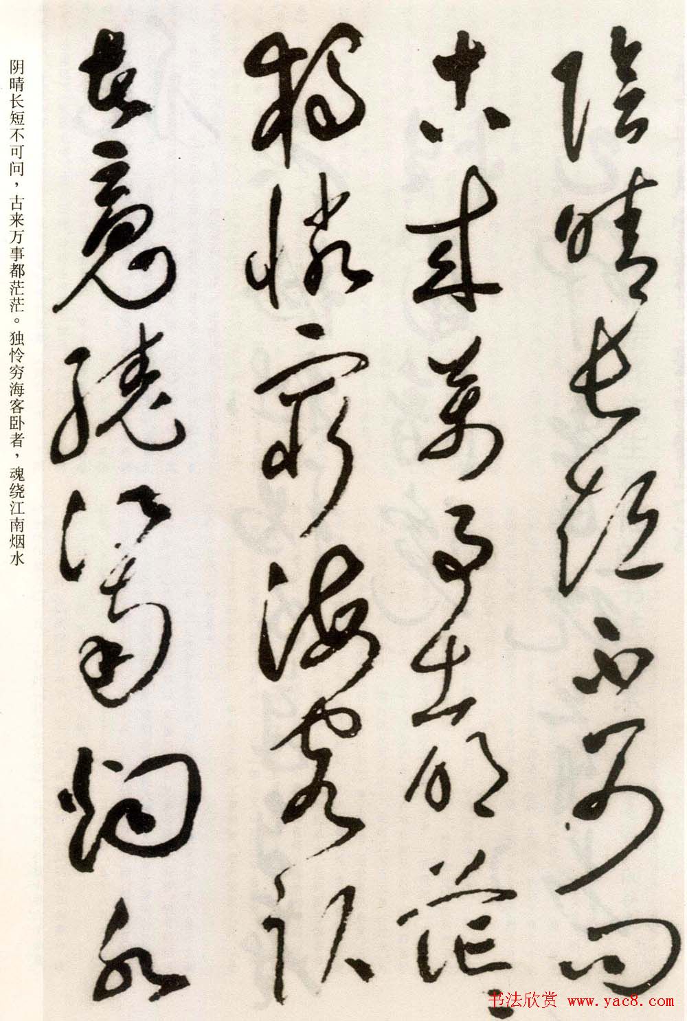 祝允明草书欣赏《自书诗卷五章》