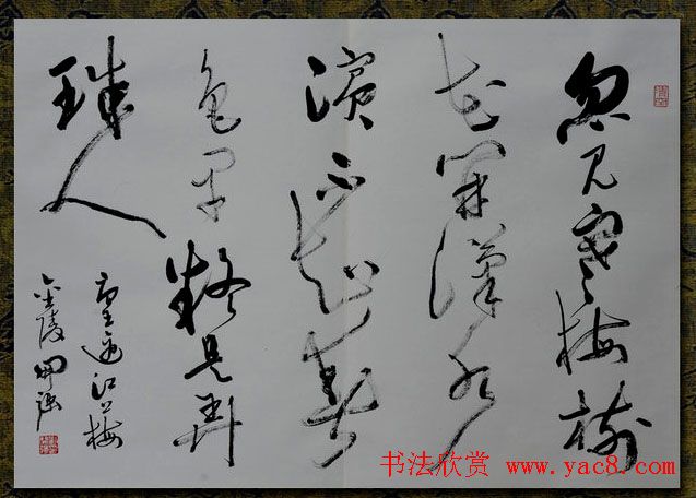 南京刘开强书法册页《梅詠》