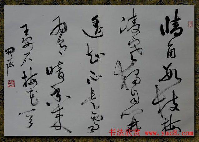 南京刘开强书法册页《梅詠》