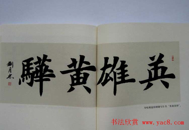 书法作品图书《刘月忠书法》