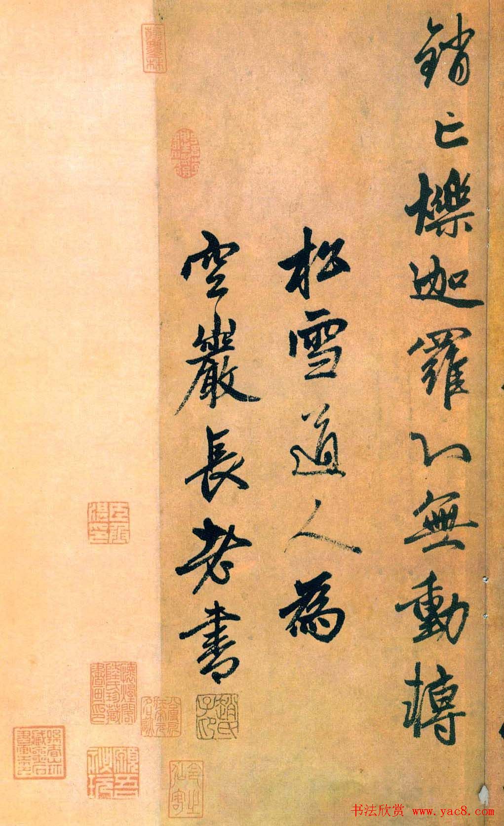 赵孟頫书法艺术《杂书帖选》