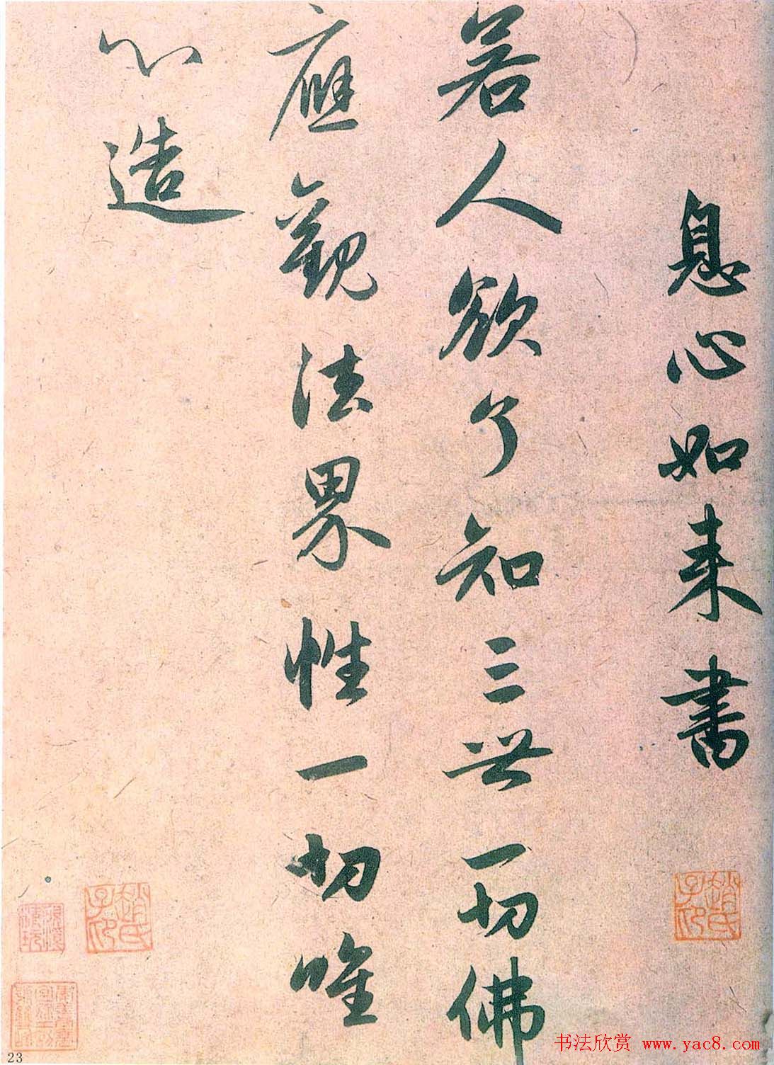 赵孟頫书法艺术《杂书帖选》