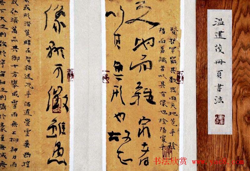 典雅书法册页小品欣赏