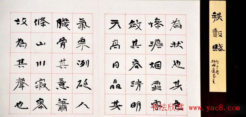 典雅书法册页小品欣赏