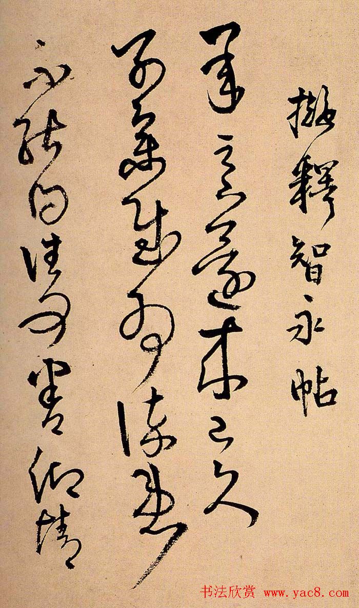 王铎书法册页欣赏《诗画合璧》