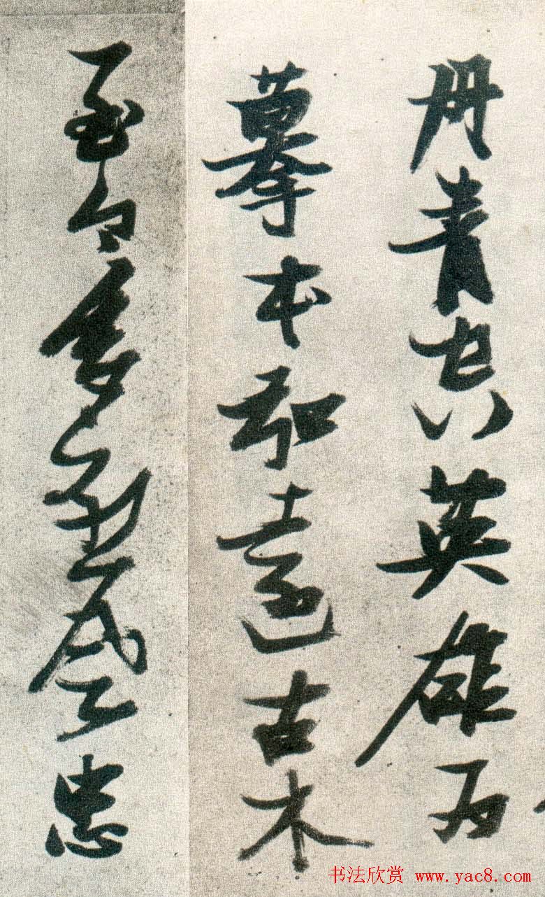 晚明张瑞图行书欣赏《古松行》