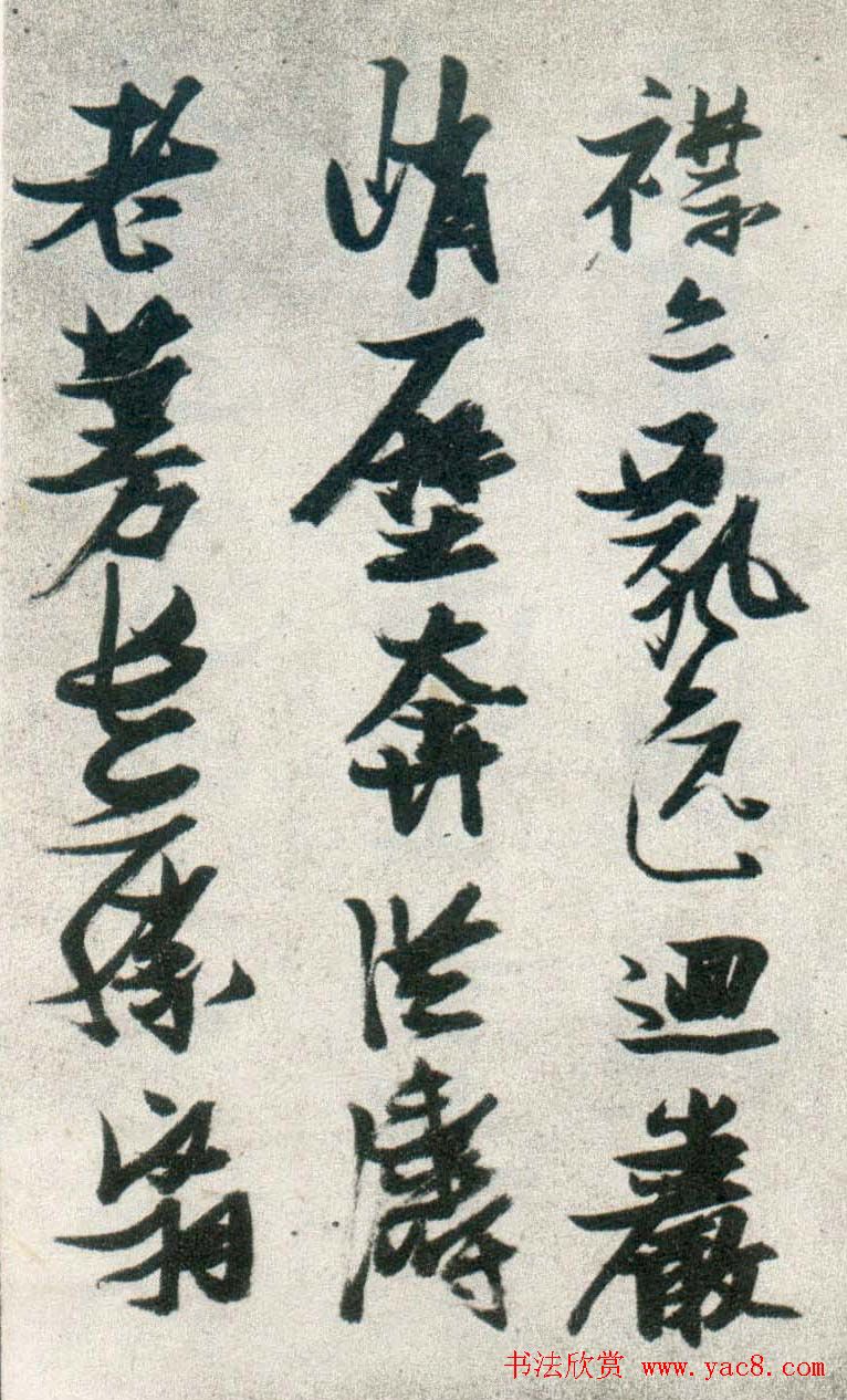 晚明张瑞图行书欣赏《古松行》