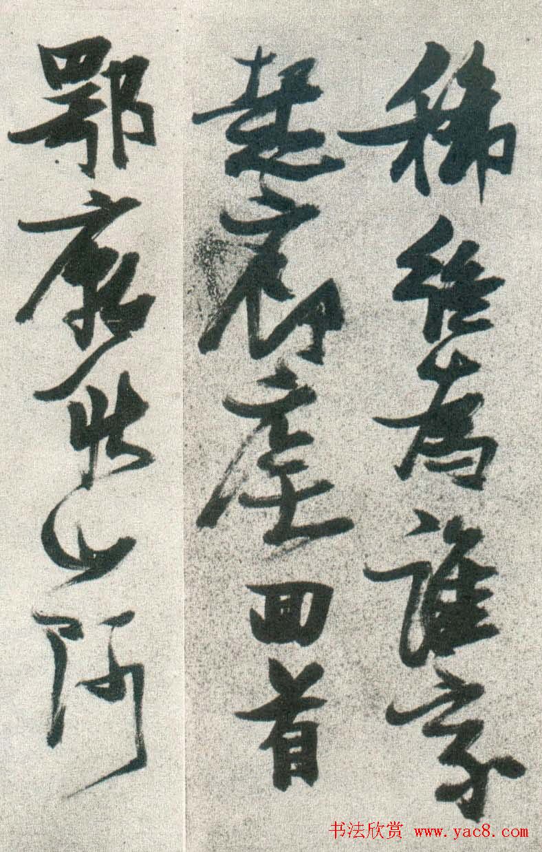 晚明张瑞图行书欣赏《古松行》