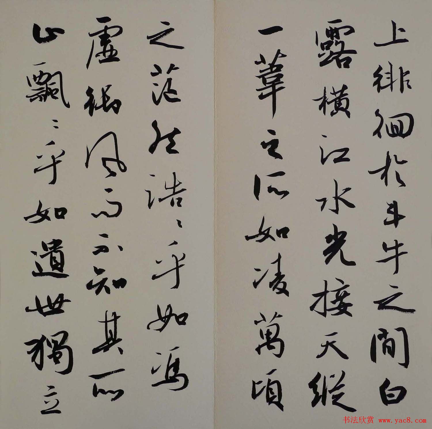 方放书法作品欣赏《苏轼赤壁赋》