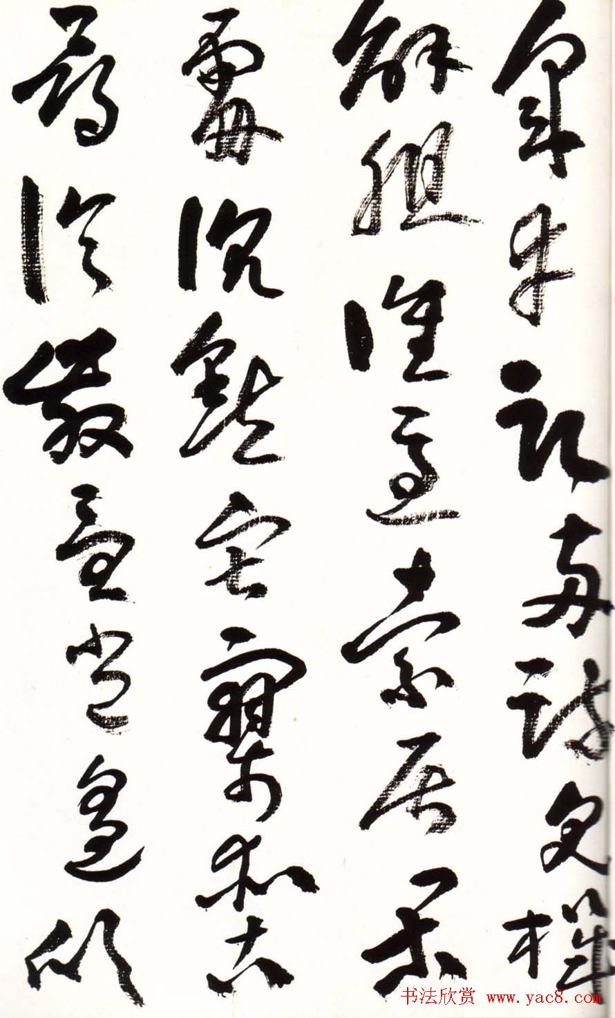 字帖欣赏:黄宾虹草书千字文