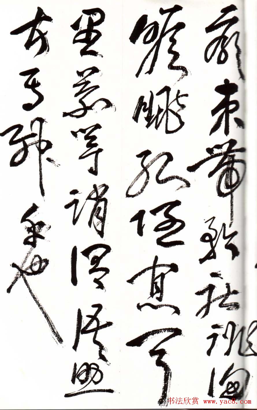 字帖欣赏:黄宾虹草书千字文