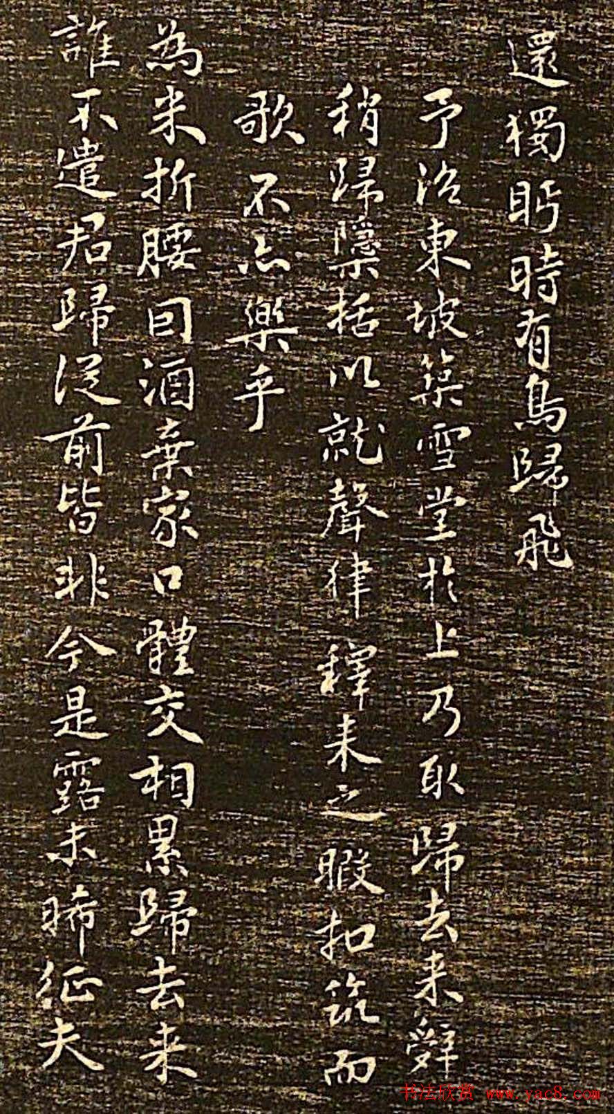 苏轼书法欣赏《苏文忠公书迹》