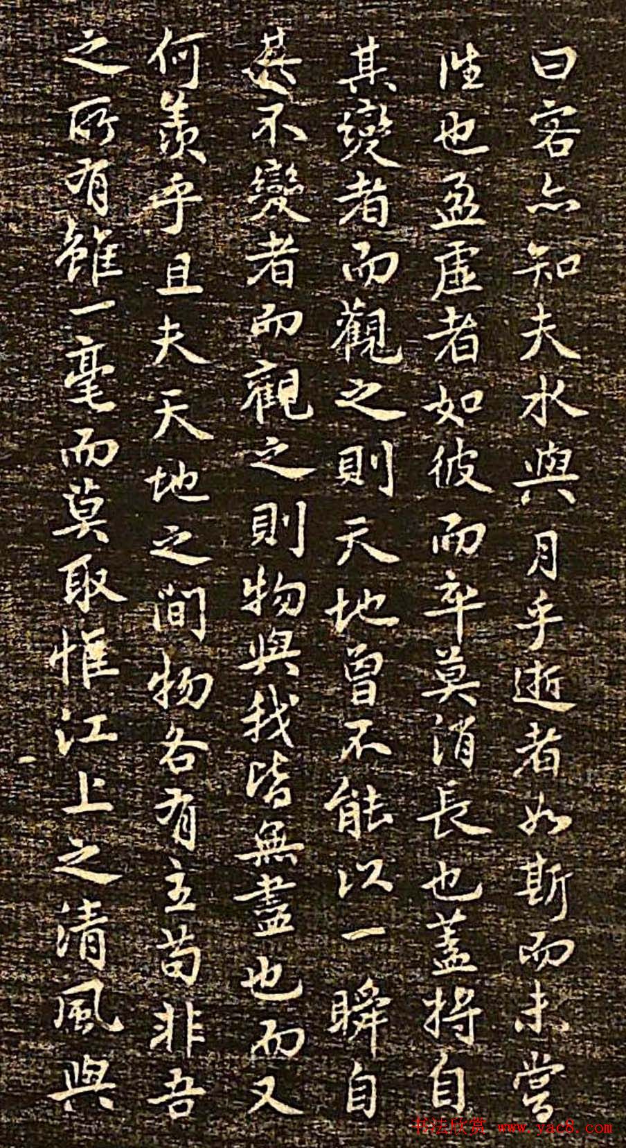 苏轼书法欣赏《苏文忠公书迹》