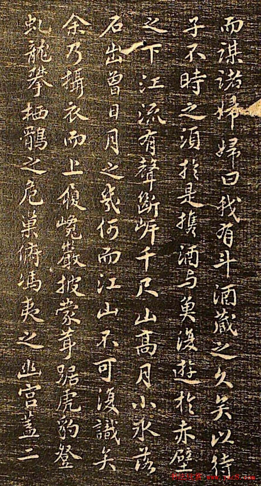 苏轼书法欣赏《苏文忠公书迹》