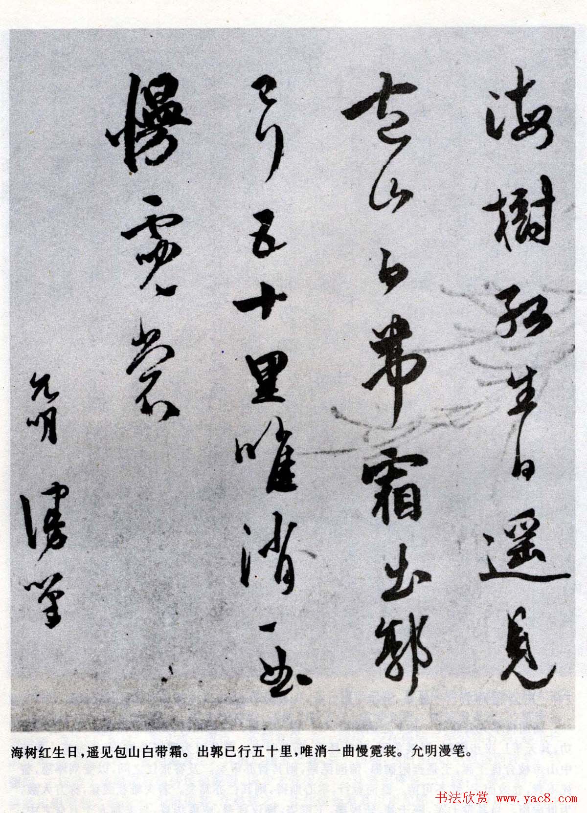 祝允明书法墨迹诗翰十卷北邙行卷等