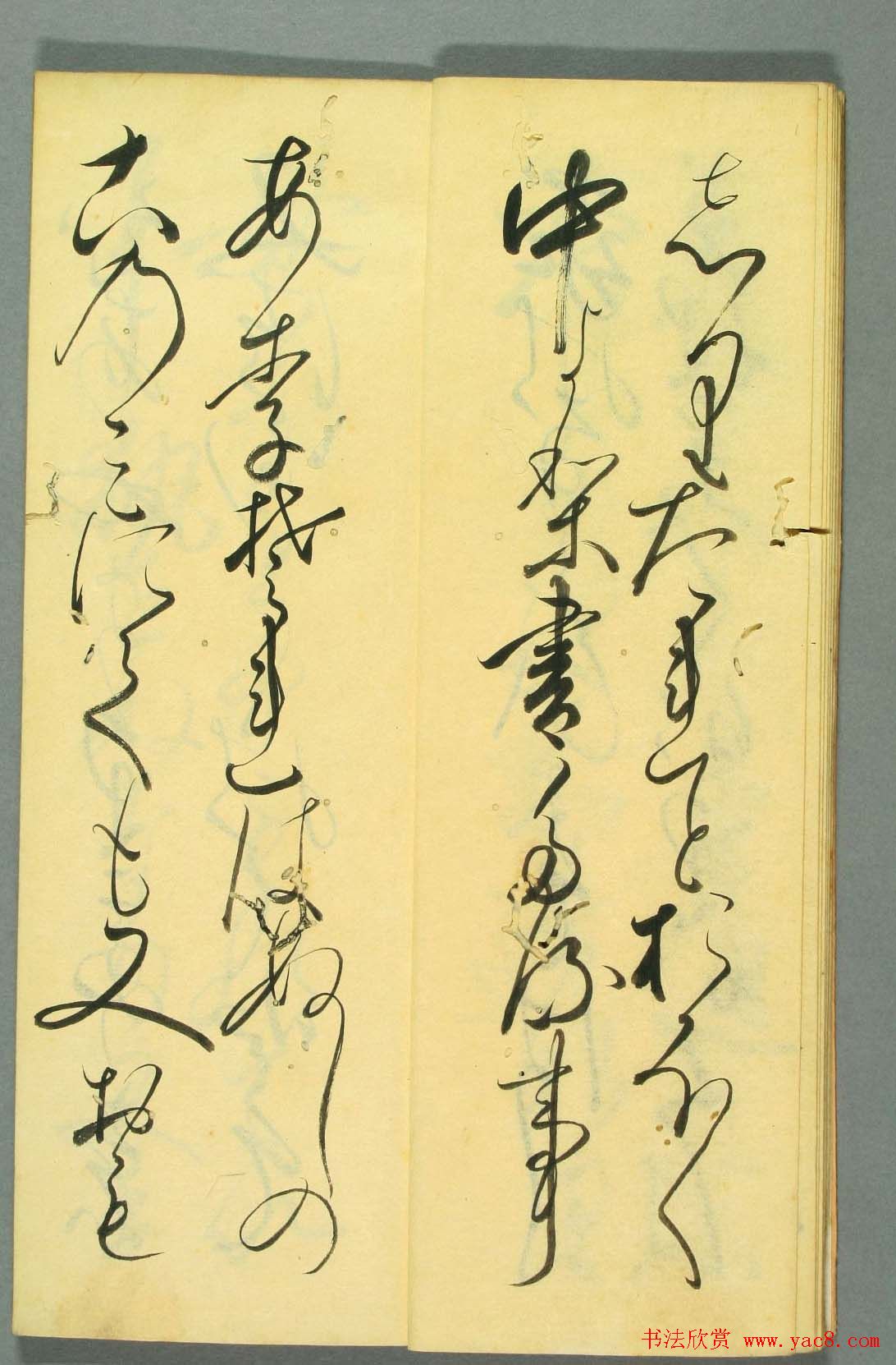 日本书法作品集行草书入木道