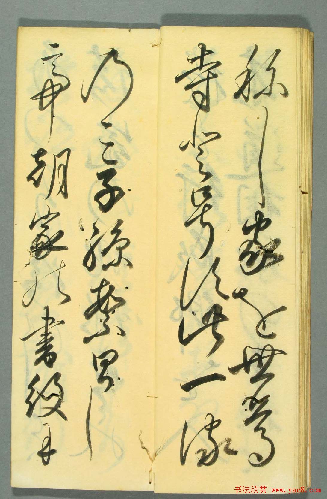 日本书法作品集行草书入木道