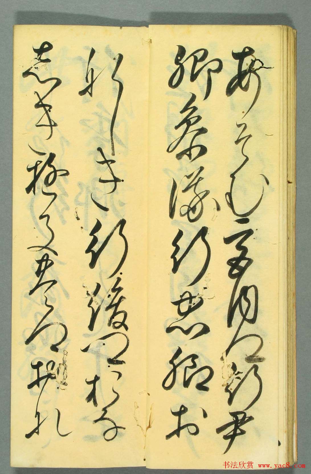 日本书法作品集行草书入木道