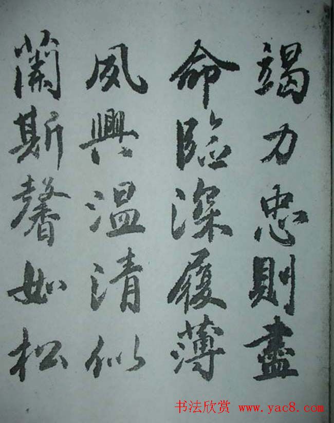 天津著名書法家哈珮行書千字文