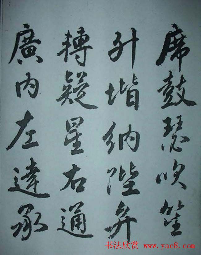 天津著名書法家哈珮行書千字文