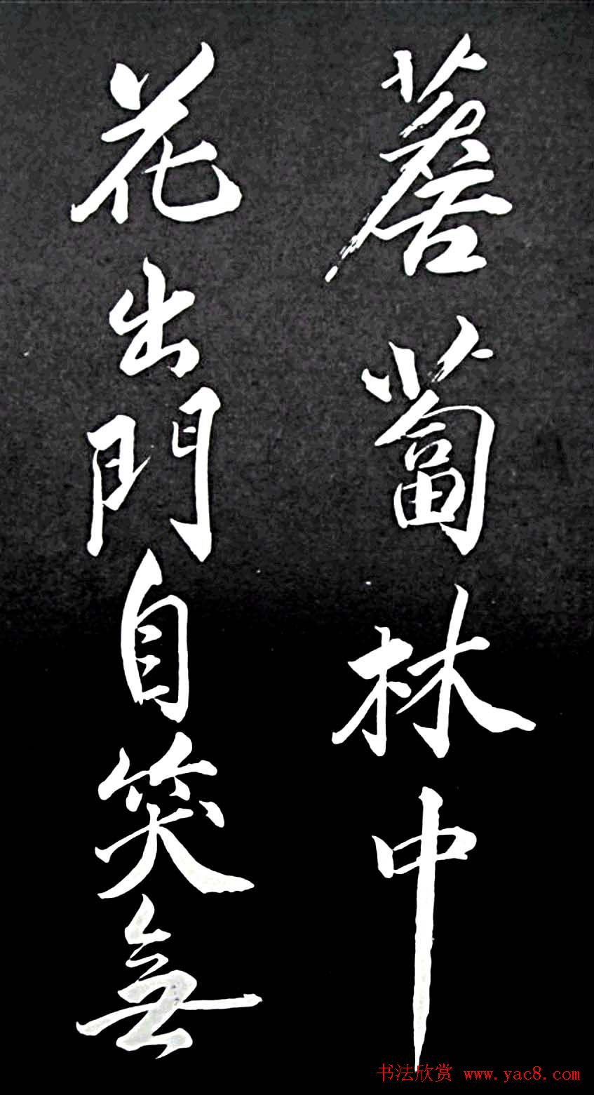 苏轼行书书法欣赏《清虚堂诗》