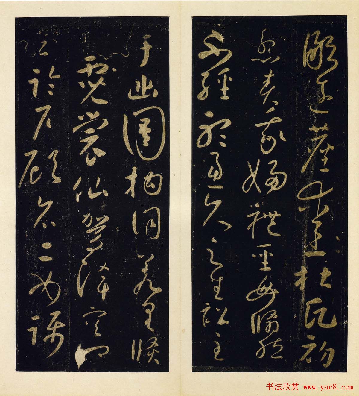 怀素草书欣赏圣母帖高清彩版