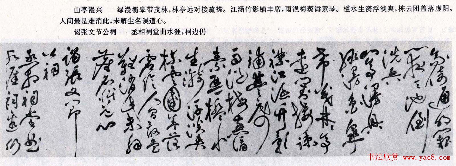 祝允明草书诗卷《秋夜宿僧院》