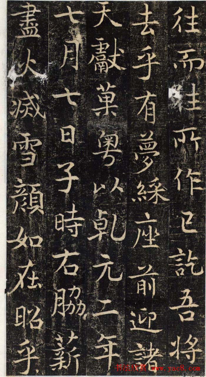 吴通微行楷书法《楚金禅师碑》