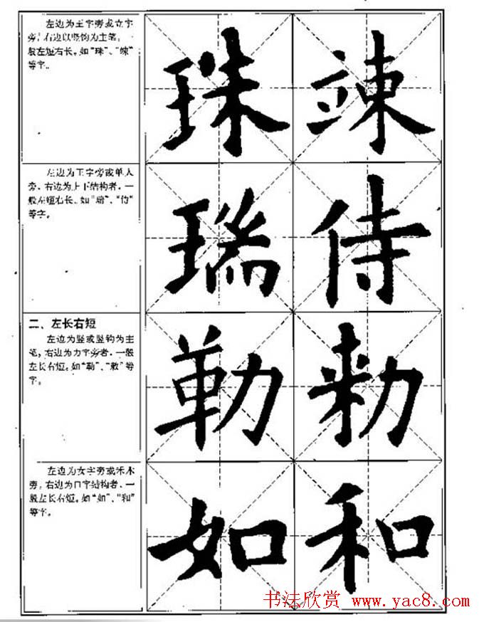 中国书法教程《欧阳询楷书习字帖》