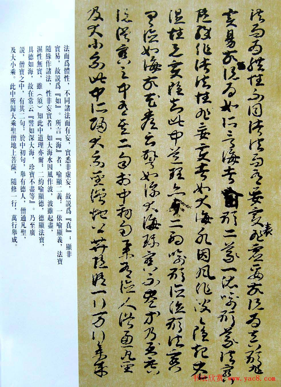 敦煌写经章草大乘起信论略述残卷